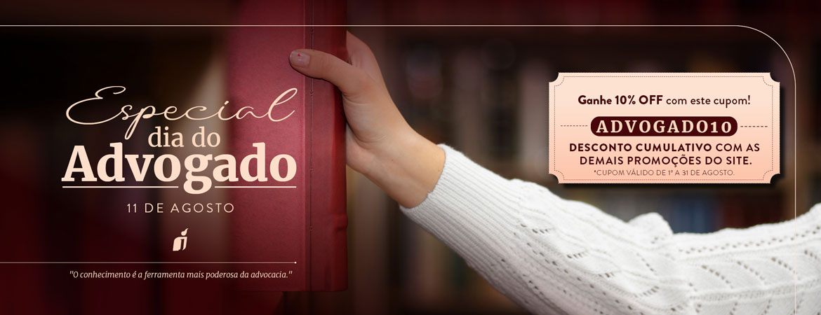 Campanha Dia do Advogado - Cupom